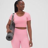 Fitness Mania - MP Women's Composure Seamless Crop Top - Blossom Pink - XS