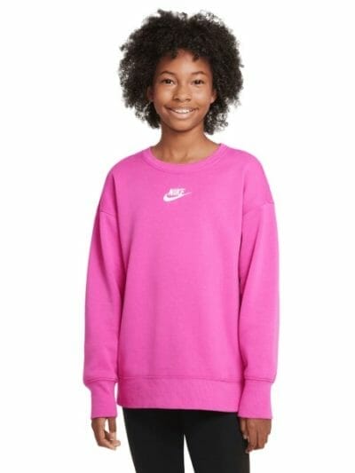 Fitness Mania - Nike Sportswear Club Fleece Kids Girls Sweatshirt