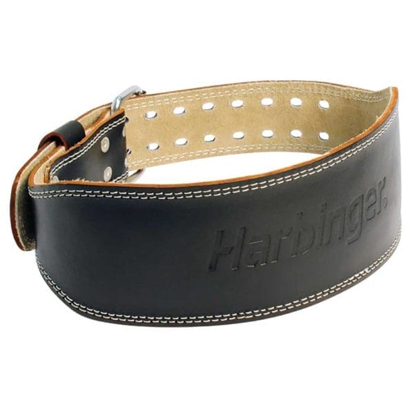 Fitness Mania - Harbinger 4-Inch Padded Leather Belt